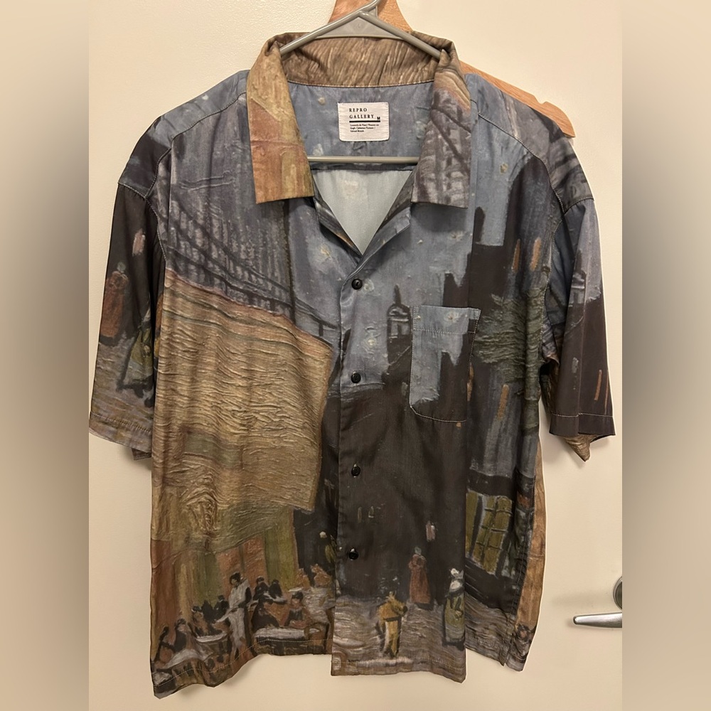 Freak’s Store Gallery Artistic Print Men's Shirt